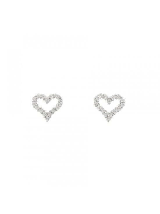 Return to Tiffany®:Heart Tag Earrings in Sterling Silver  Tiffany & Co Heart Earrings Extra Mini